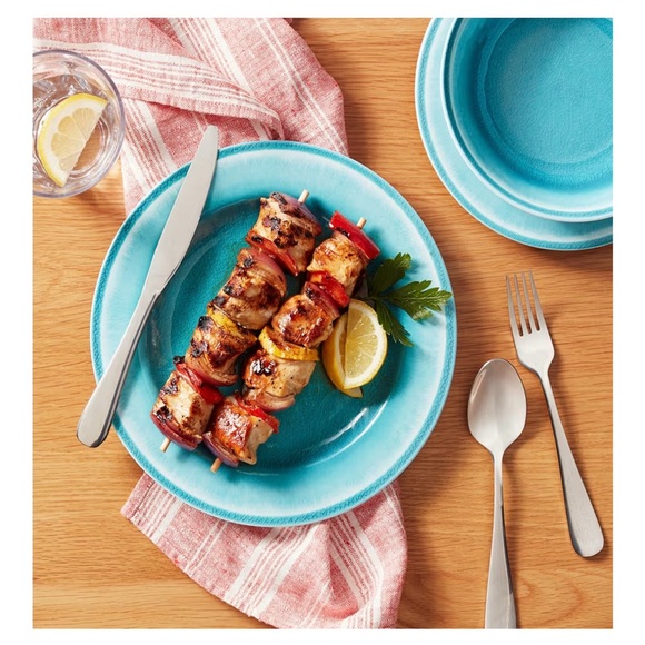 Blue Melamine Dinnerware Set - Picture 5 of 11